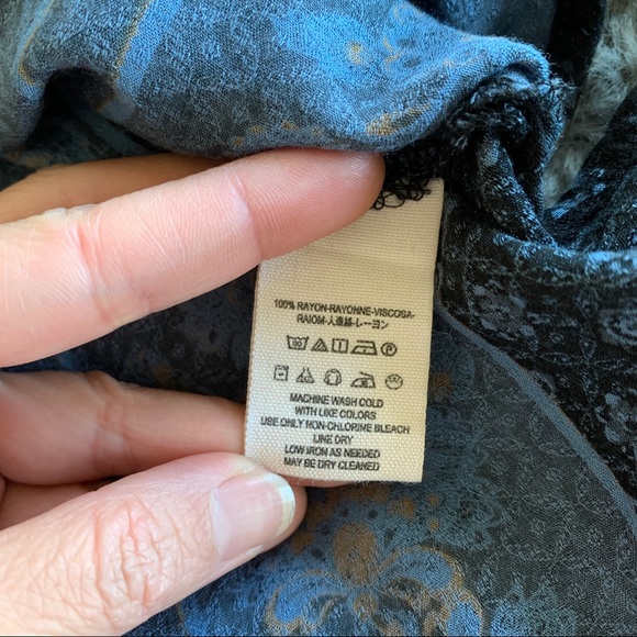 Free People Boho long sleeve tops size S - Picture 6 of 6